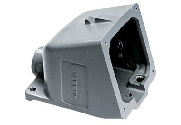 Allpa CEE-16A Opbouwhuis voor stopcontact (089312)  aluminium  beschermingsgraad IP67