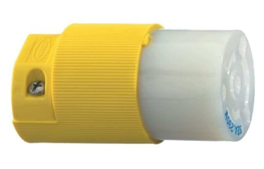 Allpa NEMA-16A-Vervangingsconnector  16A / 230V  voor walstroomkabel  089316 / 17  kunststof