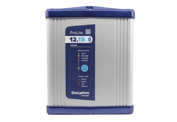 Allpa Dolphin Prolite acculader IP65   12V 15A   2x out