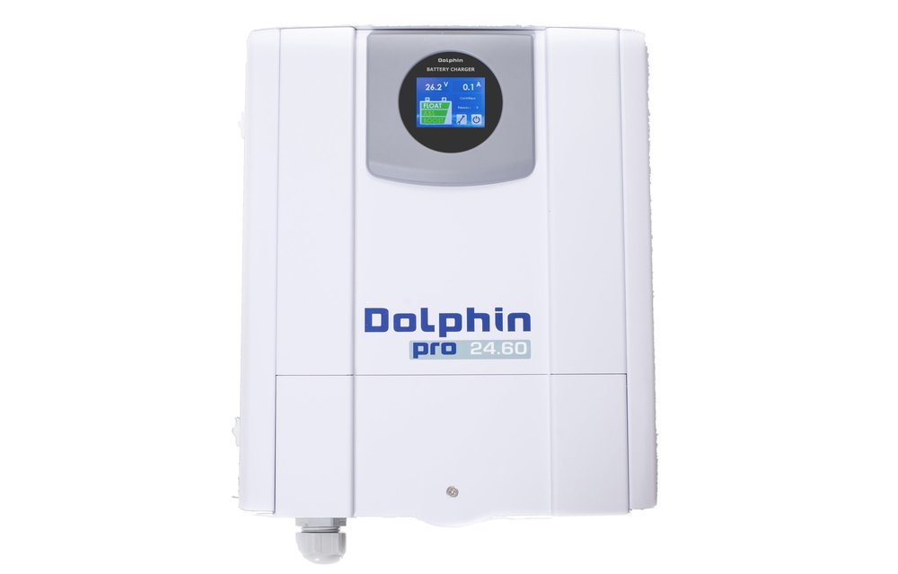Allpa Acculader 24V - 60A mod. Dolphin Pro Touch View