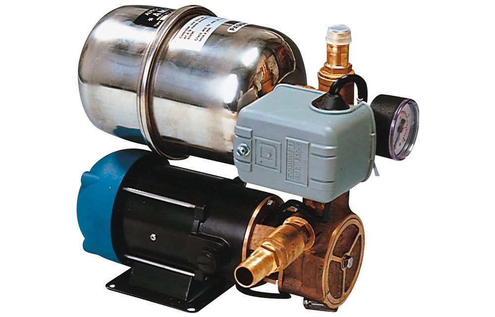 INOX 66B Waterdruksysteem – RVS ketel – Bronzen pomp