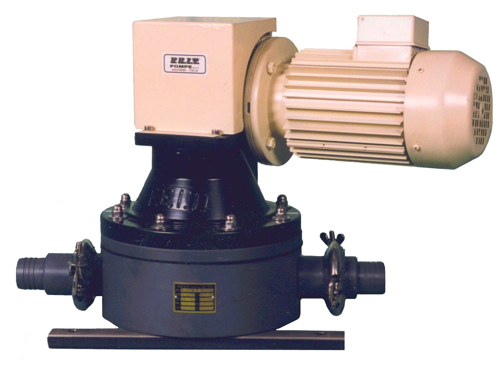 Allpa Membraanpomp PVM 0 5  12V/45A  70l/min  zelfaanzuigend tot 3m  slangaansluiting Ø38mm