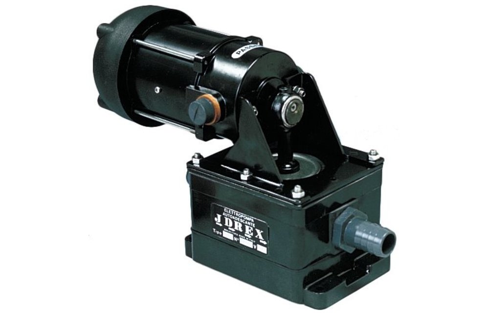 Allpa Membraanpomp IDREX S40  12V/16A  37l/min  zelfaanzuigend tot 4m  slangaansluiting Ø25mm