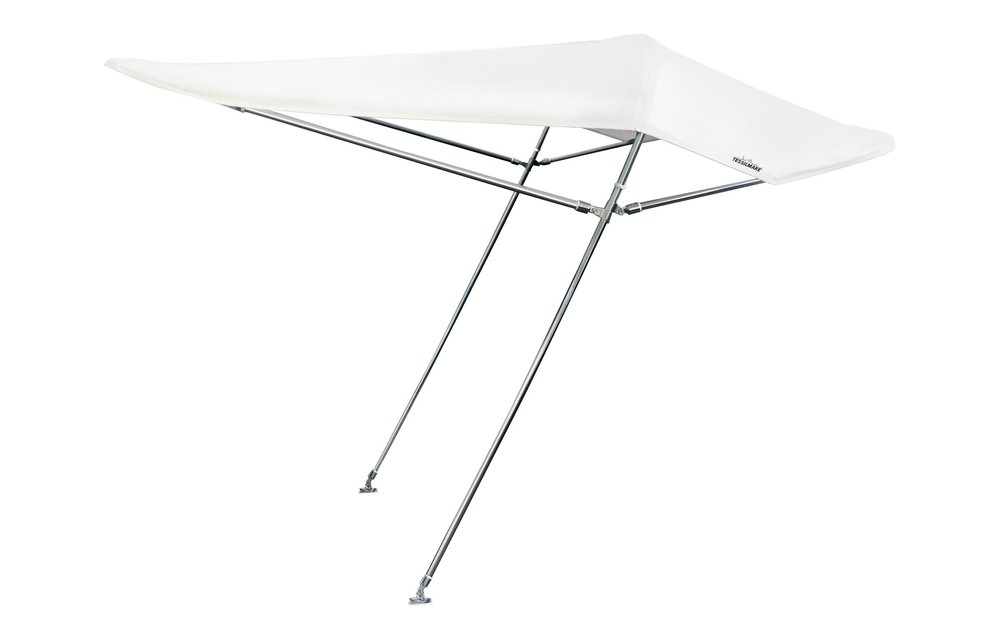 Zonnetent type Aria 185 x 200 x 122cm | Wit; buisØ 22mm