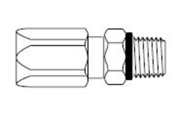 Racor koperleidingfitting 10mm  M16 x 1-1/2