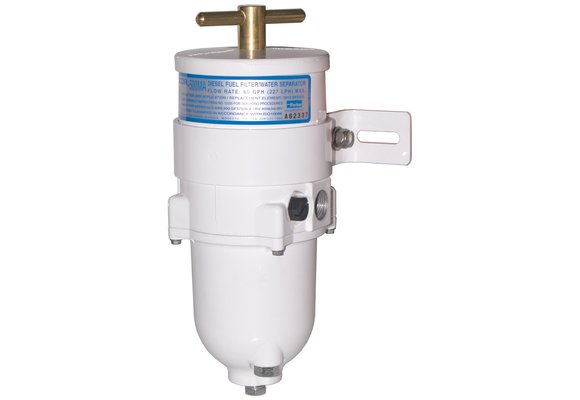 Racor Marine Turbine diesel filter met waterafscheider  model 500MAM30  capaciteit 227l/u