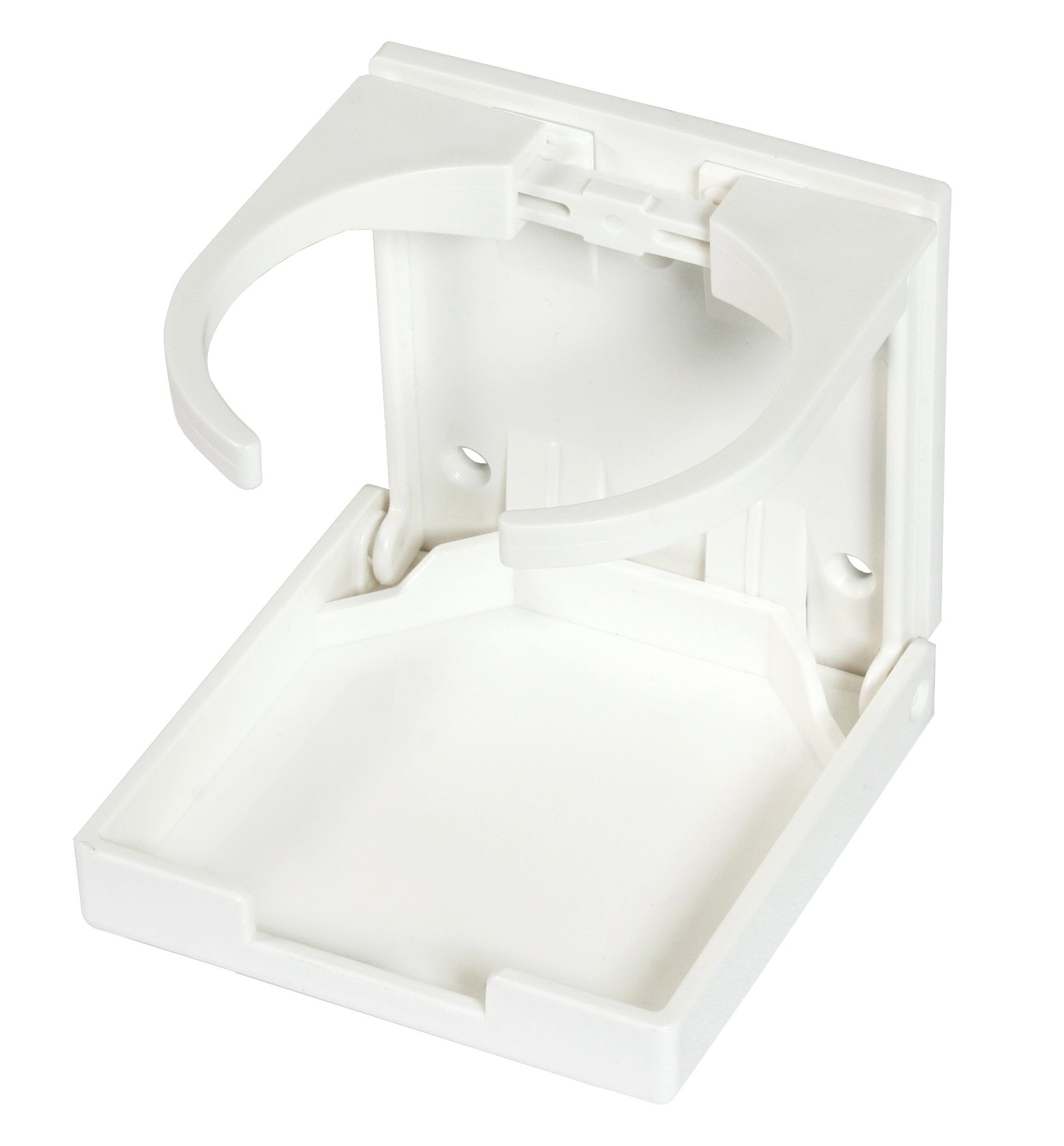 Allpa Kunststof drankhouder klapbaar A=104mm B=98mm C=94mm wit