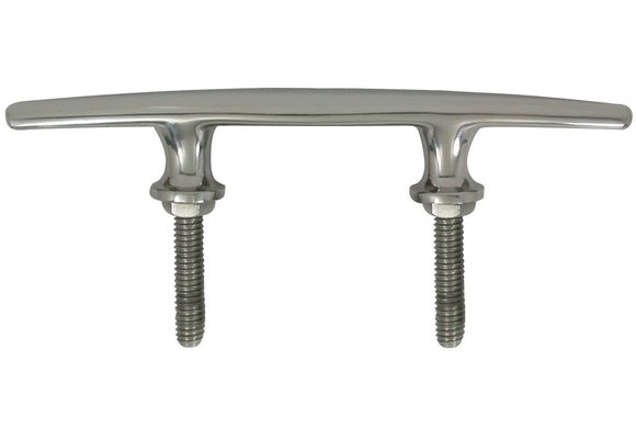 Allpa RVS Klamp  boutmontage  A=254mm  B=31mm  C=105mm  D=62mm