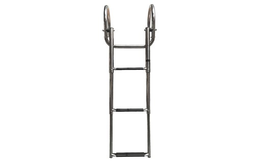 Prince Telescopische zwemtrap voor zwemplateau; 4+1 ovale treden