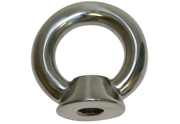 Allpa RVS los schroefoog  A=56mm  B=57mm  C=12mm  D=12mm