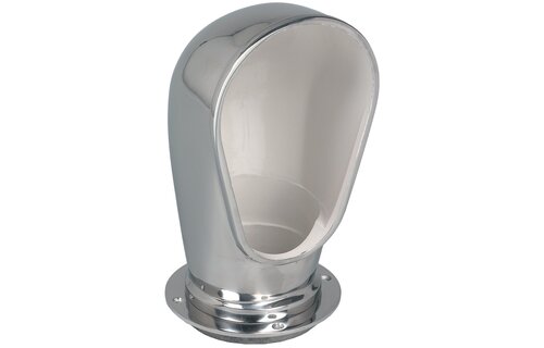 Allpa RVS Luchthapper ovaal  inclusief dekplaat