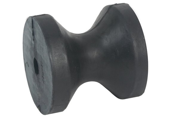 Allpa boegrol  76xØ76mm  gatmaat 12mm (gegoten rubber)