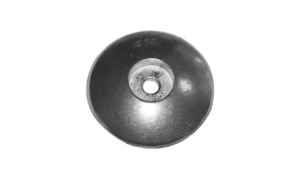 Allpa Magnesium ronde roerblad-anode Ø90mm (0 110kg)