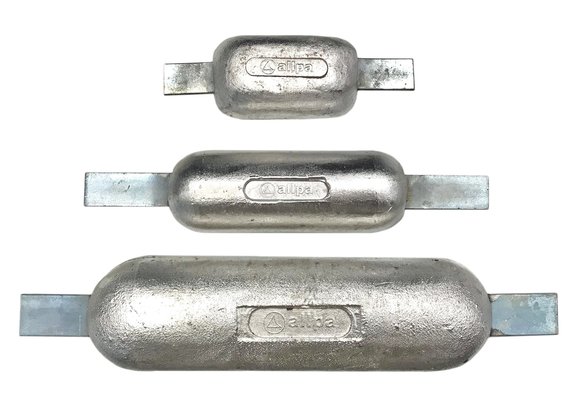 Allpa Aluminium lasstrip-anode