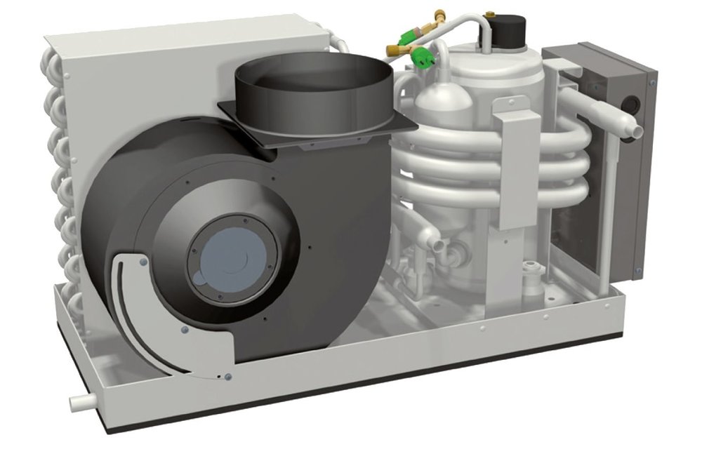 Marine Air Conditioning Model 16000 - Complete Set - met dubbele uitstroomopening *