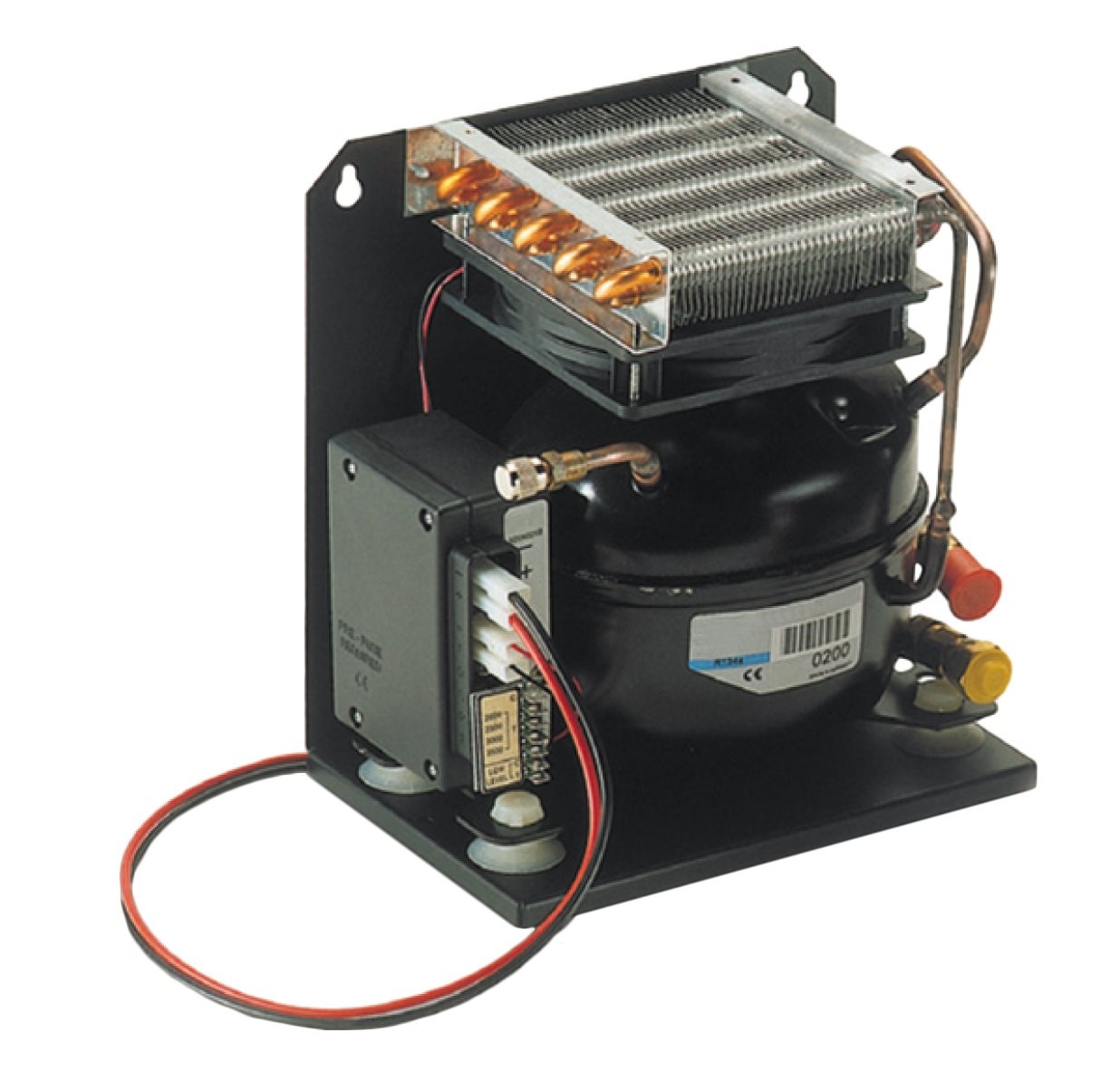 Allpa Koelcompressor model ND35VR-V 12/24V voor koelruimtes tot 90l (incl QC-koppeling torenmodel)