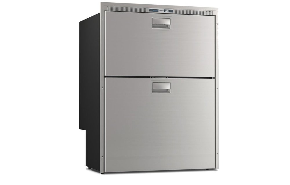 Allpa RVS inbouwkoellade Sea Drawer model DW210RFX 104l + 78l 12/24V int. compressor