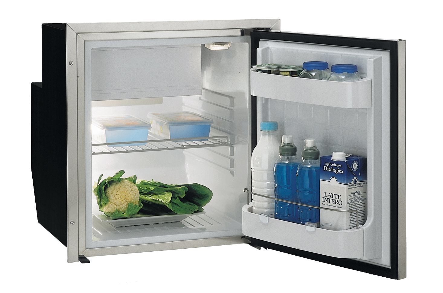 Allpa RVS inbouwkoelkast Sea Steel model C62iX  62l (vriesvak 4 5l)  12/24V  int. compressor