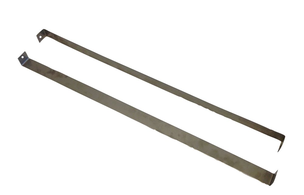 Allpa Paar RVS Montagestrips voor 21-50l tanks (L=710mm)