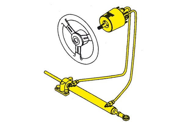 SeaStar Hydraulische inboard besturing systeem-1 / 58kgm