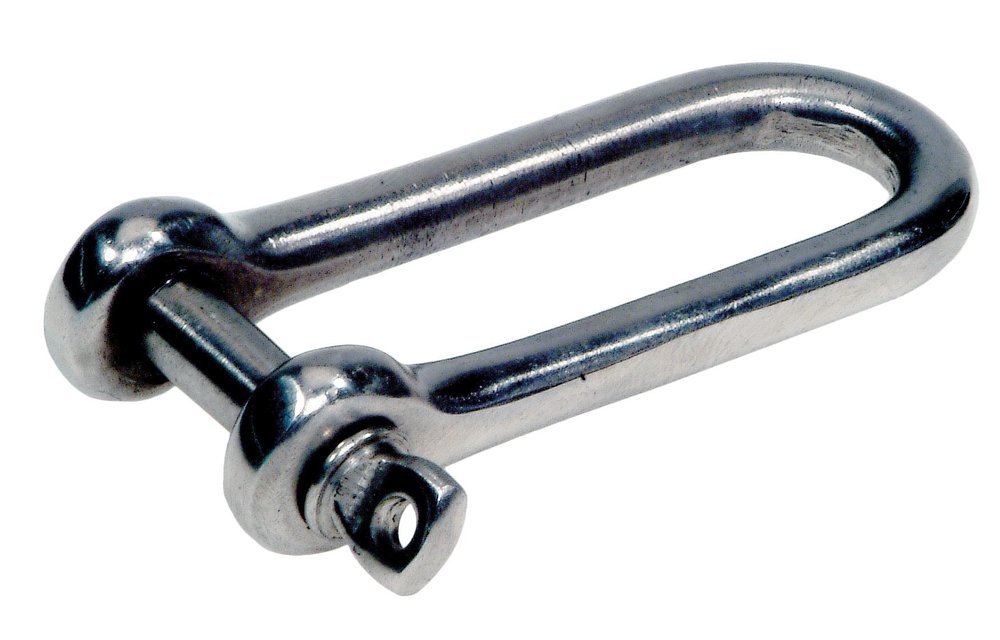 Allpa RVS D-sluiting Ø8mm