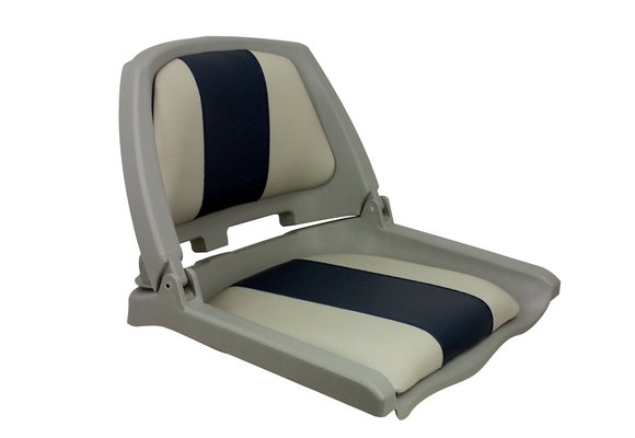 Allpa Klapstoel model Traveler  grijs/blauw