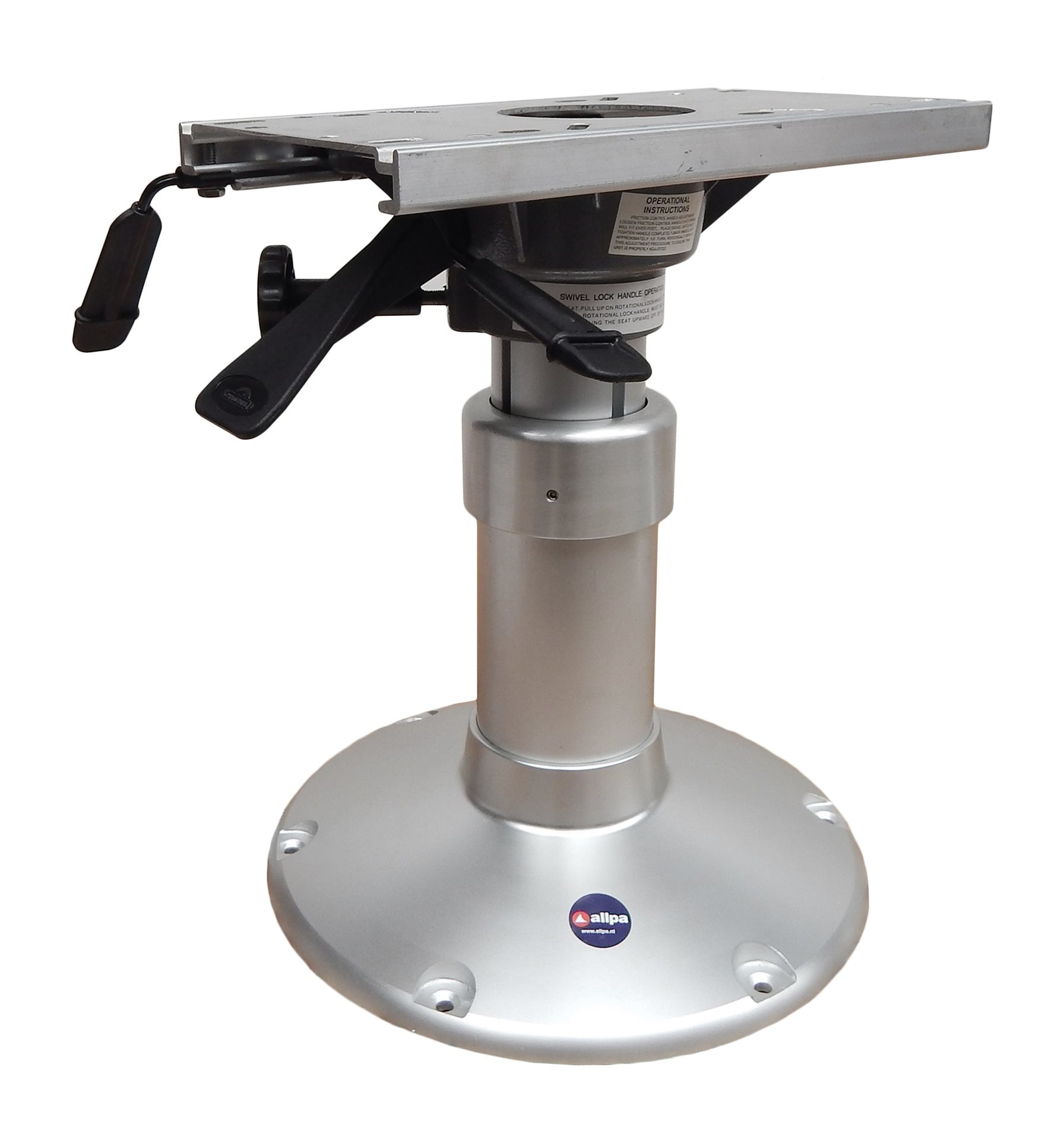 Mainstay verstelbare stoelpoot 381-508 mm - Ø 305 mm