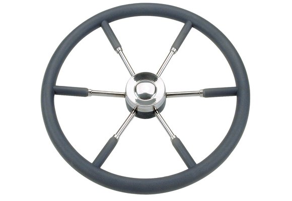 6-Spaaks stuurwiel type 9 RVS