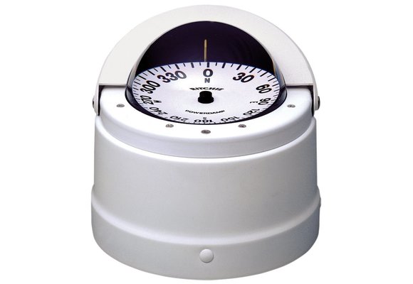 Ritchie Kompas model Navigator DNW-200  opbouwkompas  12V  roos Ø114 3mm / 5º  wit