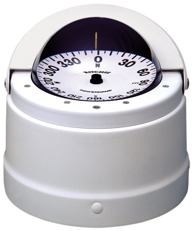 Ritchie Kompas model Navigator DNW-200  opbouwkompas  12V  roos Ø114 3mm / 5º  wit