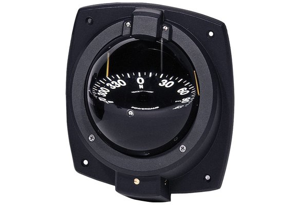 Ritchie Kompas model Helmsman HV-76  12V  schotkompas  roos Ø93 5mm / 5º  zwart