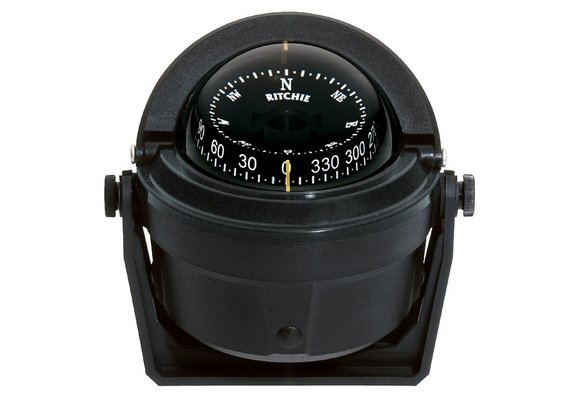 Ritchie Kompas model Voyager B-81  12V  beugelkompas  roos Ø76 2mm / 5º  zwart