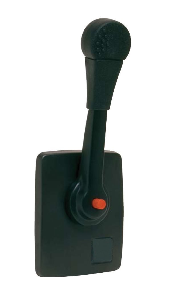 Allpa Eénhandel motorbediening B80/TR zijmontage (met grijze knop) voor gebruik met één kabel