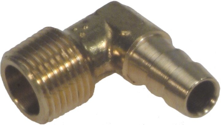 Sierra Brandstoffitting 90° 3/8 NPT & 3/8 slang OMC