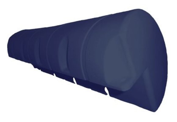 Allpa Dockfender  1000x190x190mm  3 6kg  blauw (maat 1)