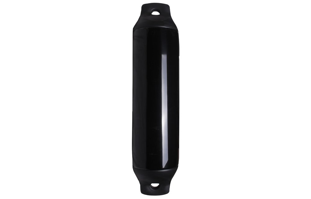 Allpa Fender Comet Ø100mm L=420mm zwart (maat 1) (opblaasbaar met kogelventiel)