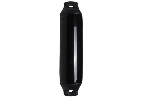 Allpa Fender Comet  Ø100mm  L=420mm  zwart (maat 1) (opblaasbaar met kogelventiel)