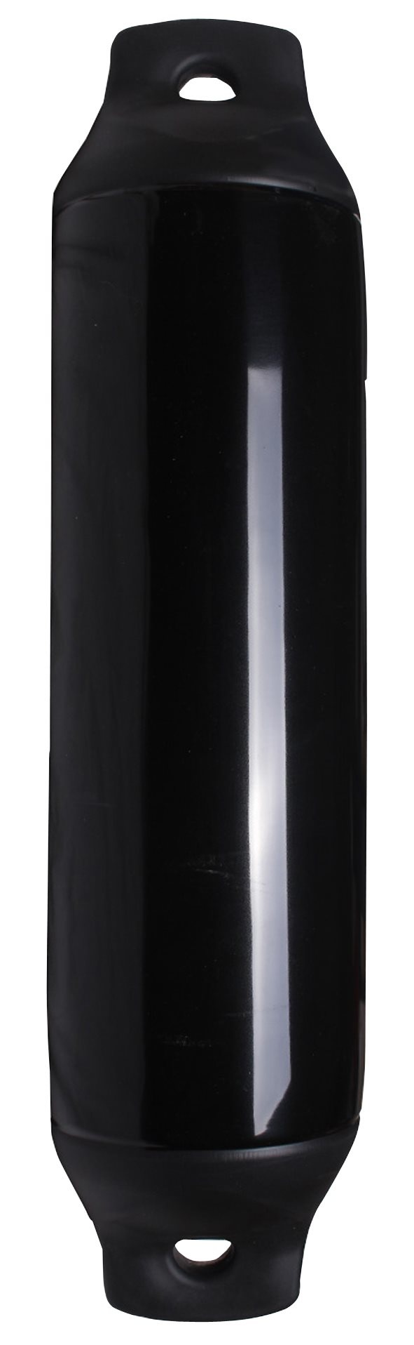 Allpa Fender Comet Ø100mm L=420mm zwart (maat 1) (opblaasbaar met kogelventiel)