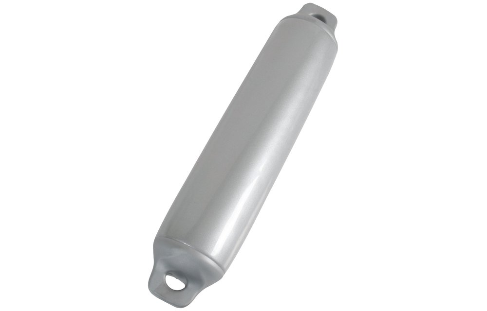 Allpa Fender Comet Ø100mm L=420mm zilver (maat 1) (opblaasbaar met kogelventiel)