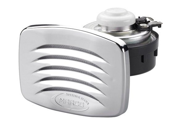 Marco inbouw scheepshoorn met chromen gril