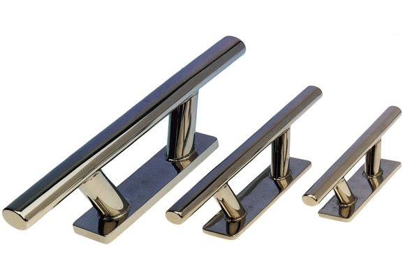 Allpa RVS Klamp  boutmontage  160x38x75mm  stok 280mm (hartmaat: 95mm)