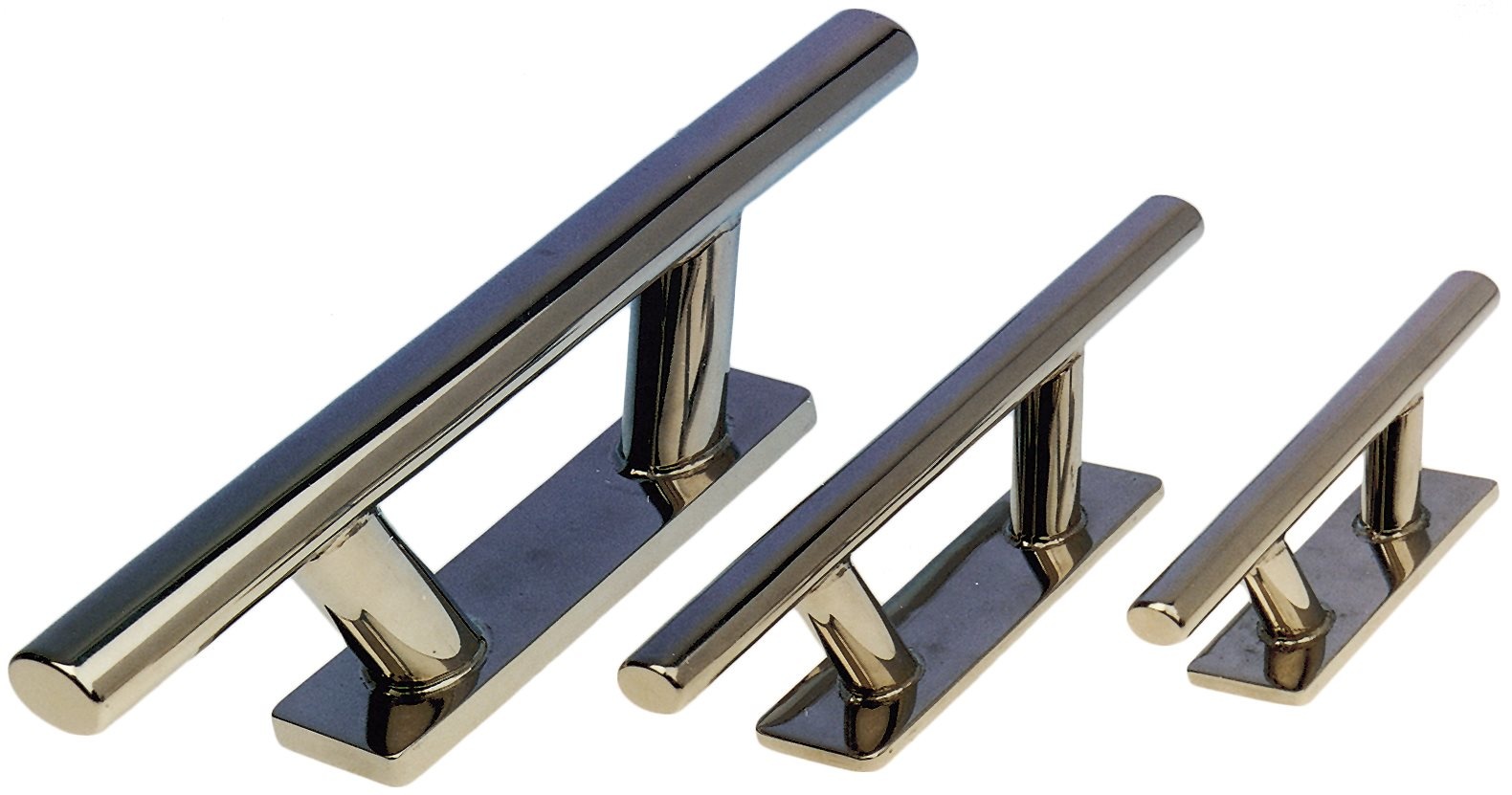 Allpa RVS Klamp  boutmontage  160x38x75mm  stok 280mm (hartmaat: 95mm)