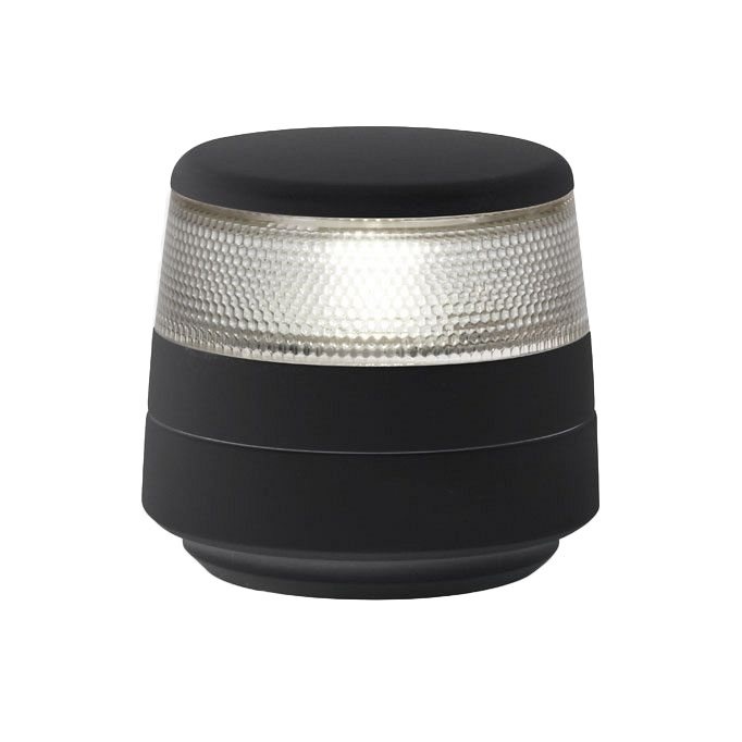 Hella wit rondschijnend toplicht NAVILED  360° BSH - zwart huis compact