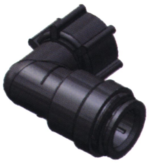 SeaTech Quick-connect knie-stuk  Ø15mm x 3/4 NPS  binnendraad wartel
