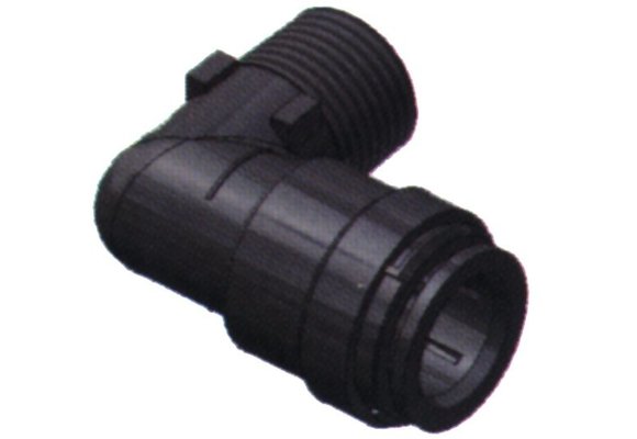 SeaTech Quick-connect knie-stuk  Ø15mm x 1/2 NPT  buitendraad