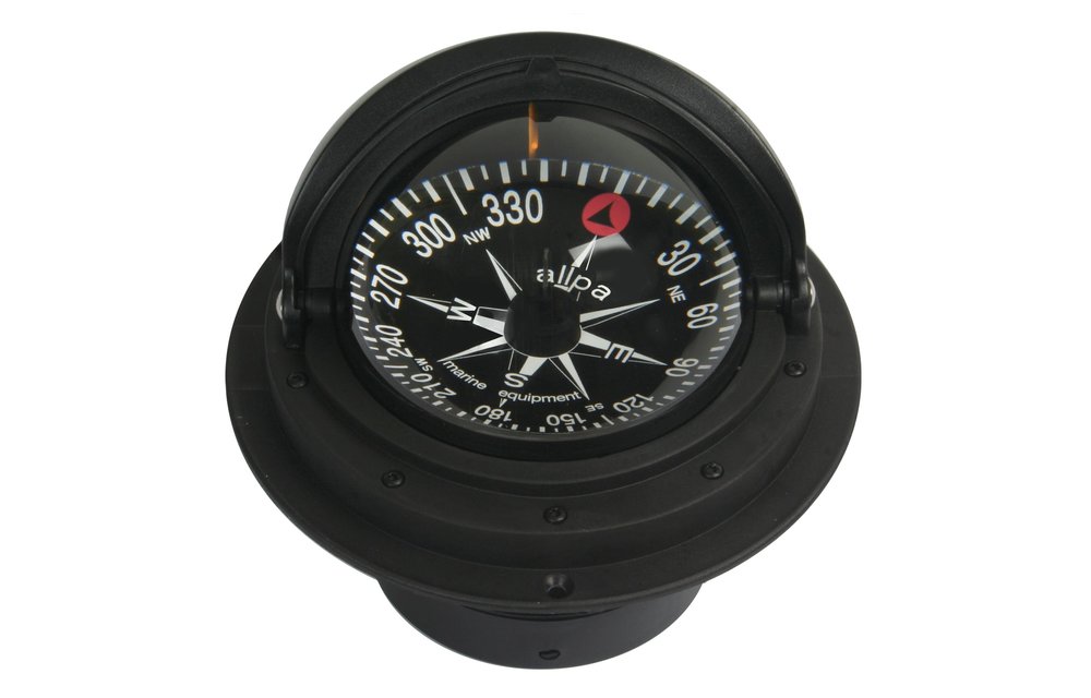 Allpa Kompas model eXtreme  4  inbouwkompas  12/24V  roos Ø100mm / 5º