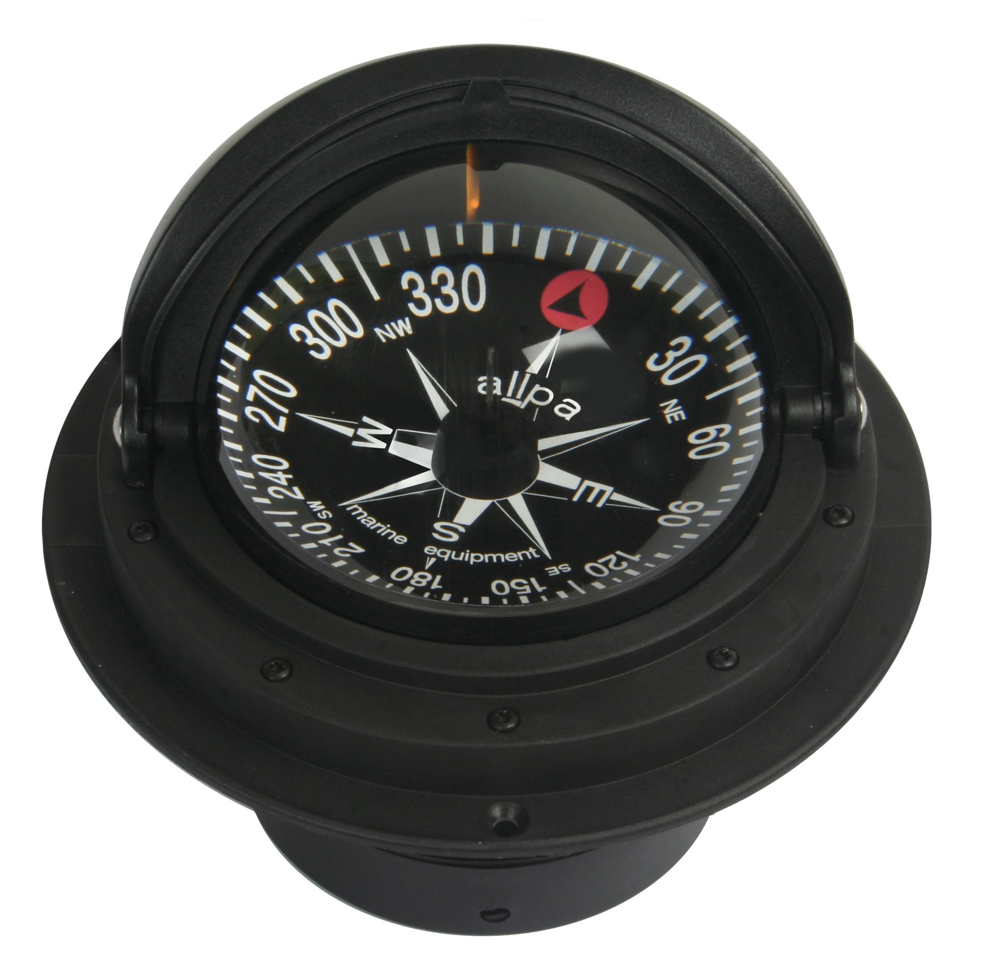 Allpa Kompas model eXtreme  4  inbouwkompas  12/24V  roos Ø100mm / 5º