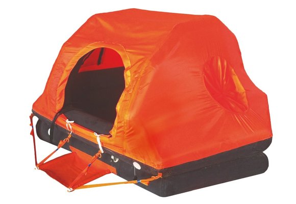 Allpa Coastal Reddingsvlot ISO 9650-1  8-persoons  in container (zelfoprichtend)