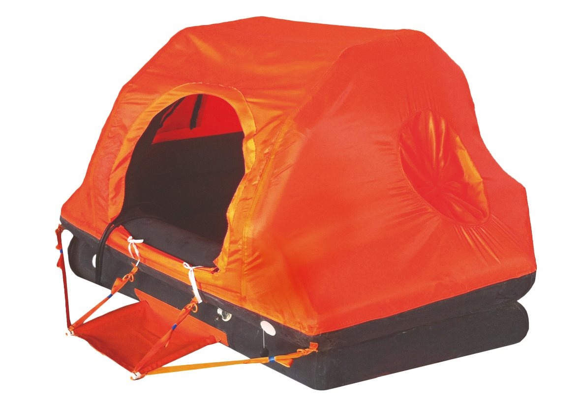 Allpa Coastal Reddingsvlot ISO 9650-1 8-persoons in container (zelfoprichtend)