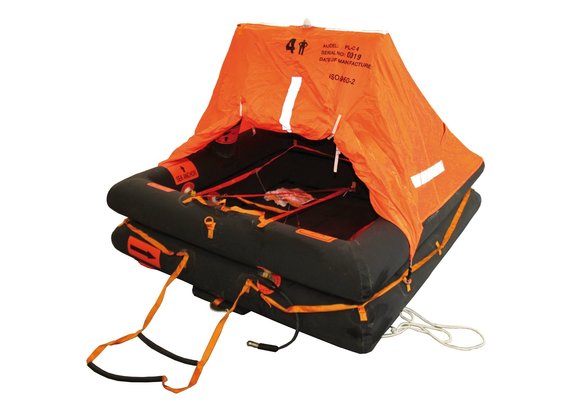 Allpa Coastal Reddingsvlot ISO 9650-2  6-persoons  in container